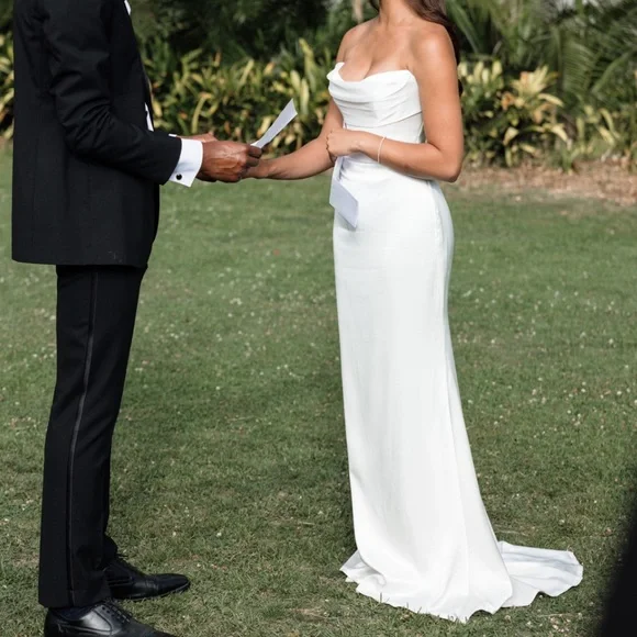 Chosen by Khya Salacea Strapless Wedding Dress